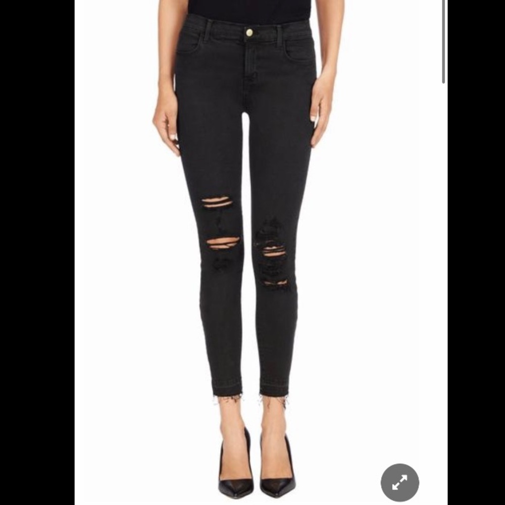 BNWT J Brand Alana High Rose Cropped